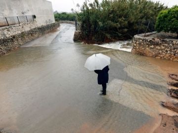 El temporal de lluvia y viento que afecta a la Comunitat Valenciana