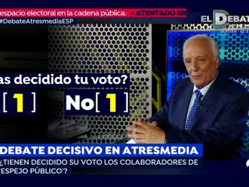 ¿Qué colaboradores de Espejo Público están indecisos?