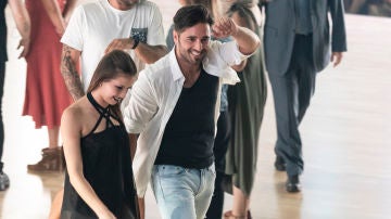 David Bustamante y Yana Olina