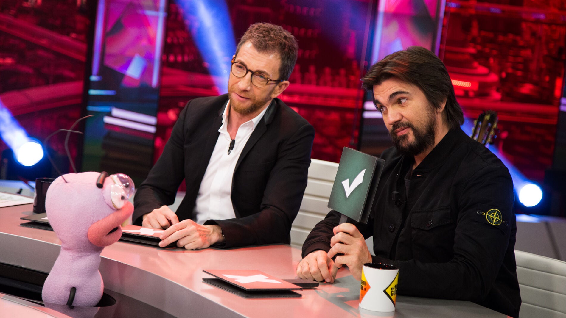 Trancas y Barrancas juegan con la psicología de Juanes y Pablo Motos en 'La Voz al revés' de 'El Hormiguero 3.0'