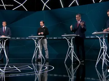 Las acusaciones de mentiroso, entre unos y otros, las más utilizadas en el debate decisivo de Atresmedia Las acusaciones de mentiroso, entre unos y otros, las más utilizadas en el debate decisivo de Atresmedia
