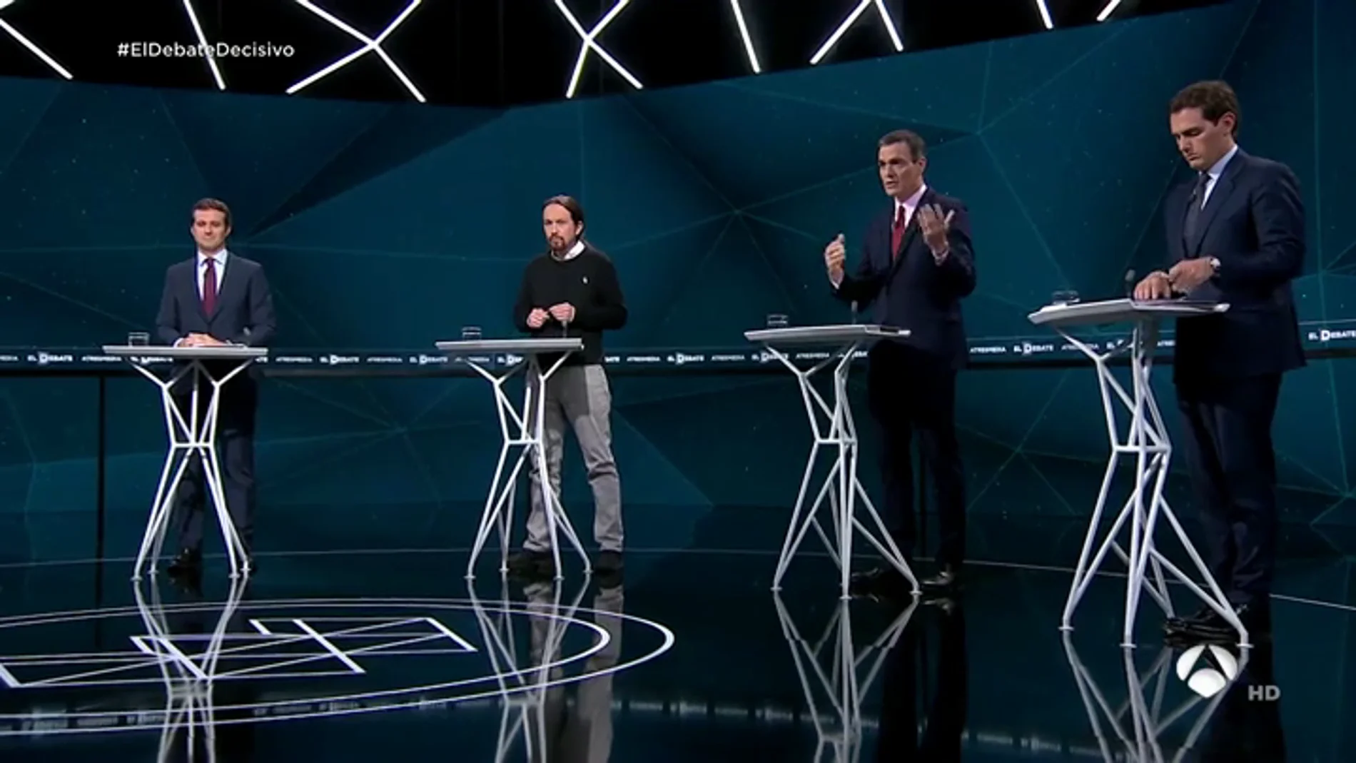 Las acusaciones de mentiroso, entre unos y otros, las más utilizadas en el debate decisivo de Atresmedia Las acusaciones de mentiroso, entre unos y otros, las más utilizadas en el debate decisivo de Atresmedia