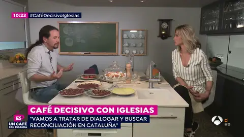 Pablo Iglesias sobre Cataluña: “Esto no se va a resolver a palos” Pablo Iglesias sobre Cataluña: “Esto no se va a resolver a palos”