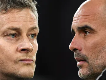 Solskjaer y Guardiola Solskjaer y Guardiola