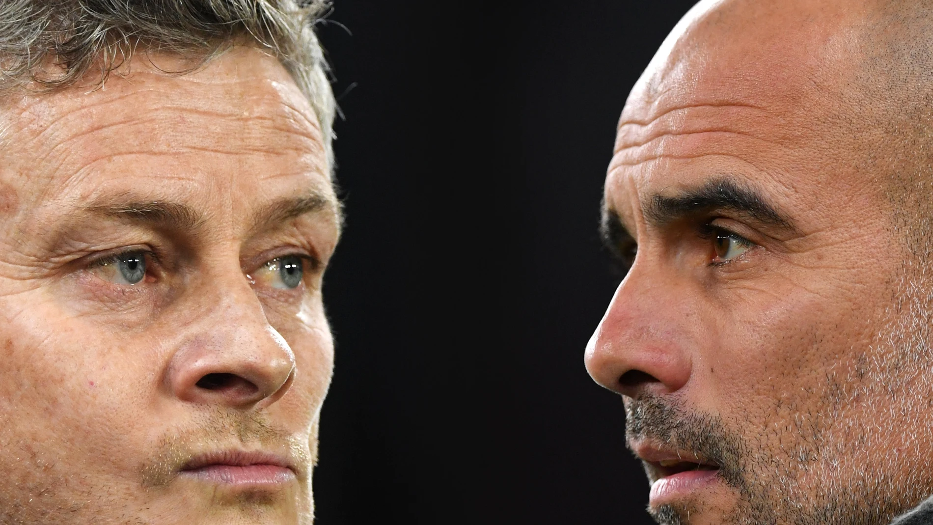 Solskjaer y Guardiola Solskjaer y Guardiola