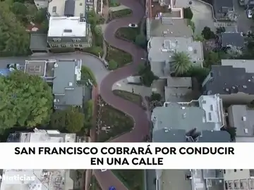San Francisco cobrará 10 dólares por recorrer Lombard Street, su calle más famosa San Francisco cobrará 10 dólares por recorrer Lombard Street, su calle más famosa