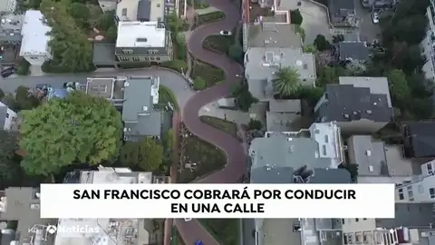 San Francisco cobrará 10 dólares por recorrer Lombard Street, su calle más famosa San Francisco cobrará 10 dólares por recorrer Lombard Street, su calle más famosa