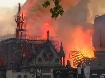 Encuentran colillas en los andamios de Notre Dame Encuentran colillas en los andamios de Notre Dame
