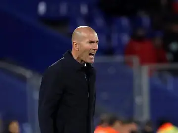 El entrenador del Real Madrid, Zinedine Zidane. El entrenador del Real Madrid, Zinedine Zidane.