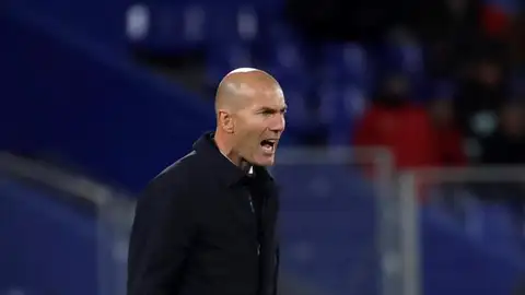 El entrenador del Real Madrid, Zinedine Zidane. El entrenador del Real Madrid, Zinedine Zidane.