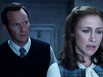 Patrick Wilson y Vera Farmina en 'Expediente Warren: El Caso Enfield' Patrick Wilson y Vera Farmina en 'Expediente Warren: El Caso Enfield'