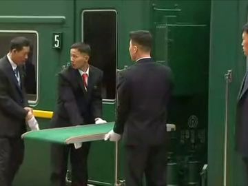 Kim Jong-un y sus exigencias para viajar en el tren blindado