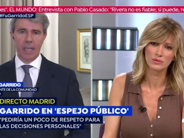 Ángel Garrido responde a Susanna Griso