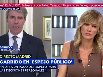 Ángel Garrido responde a Susanna Griso Ángel Garrido responde a Susanna Griso