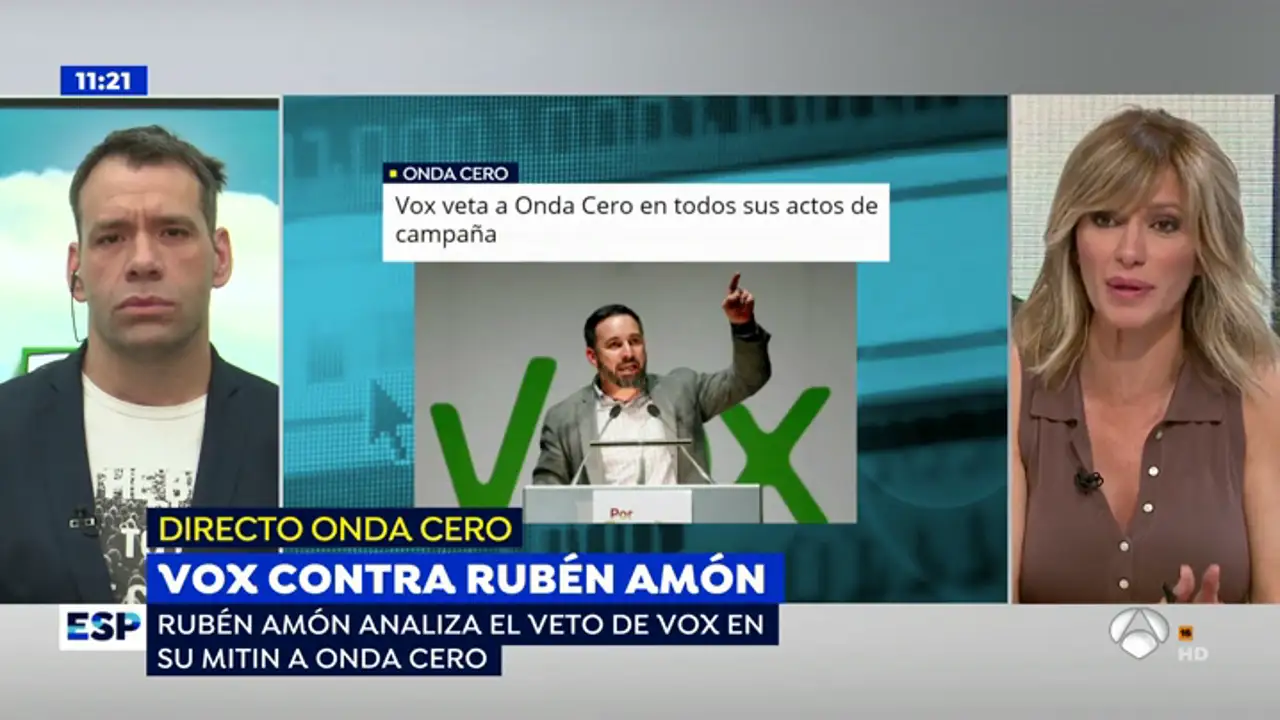 Rubén Amón responde a Santiago Abascal sobre 'el rifirrafe de los gin- tonic': "En un bar sale el votante de Vox que todos llevamos dentro"