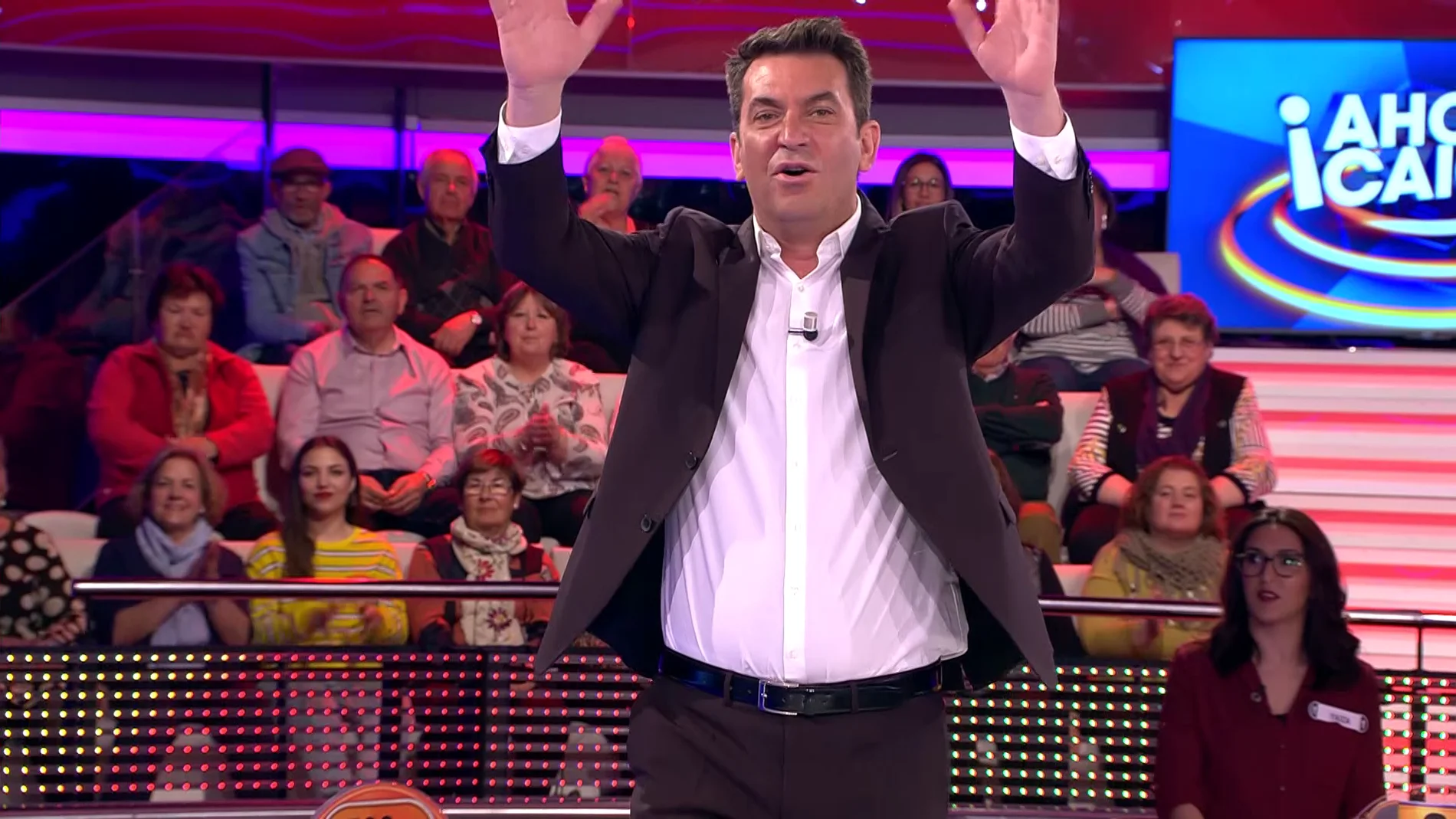 Arturo Valls manda un saludo a su homónimo italiano en '¡Ahora caigo!'