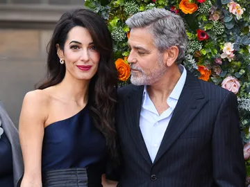 George Clooney y Amal Clooney George Clooney y Amal Clooney