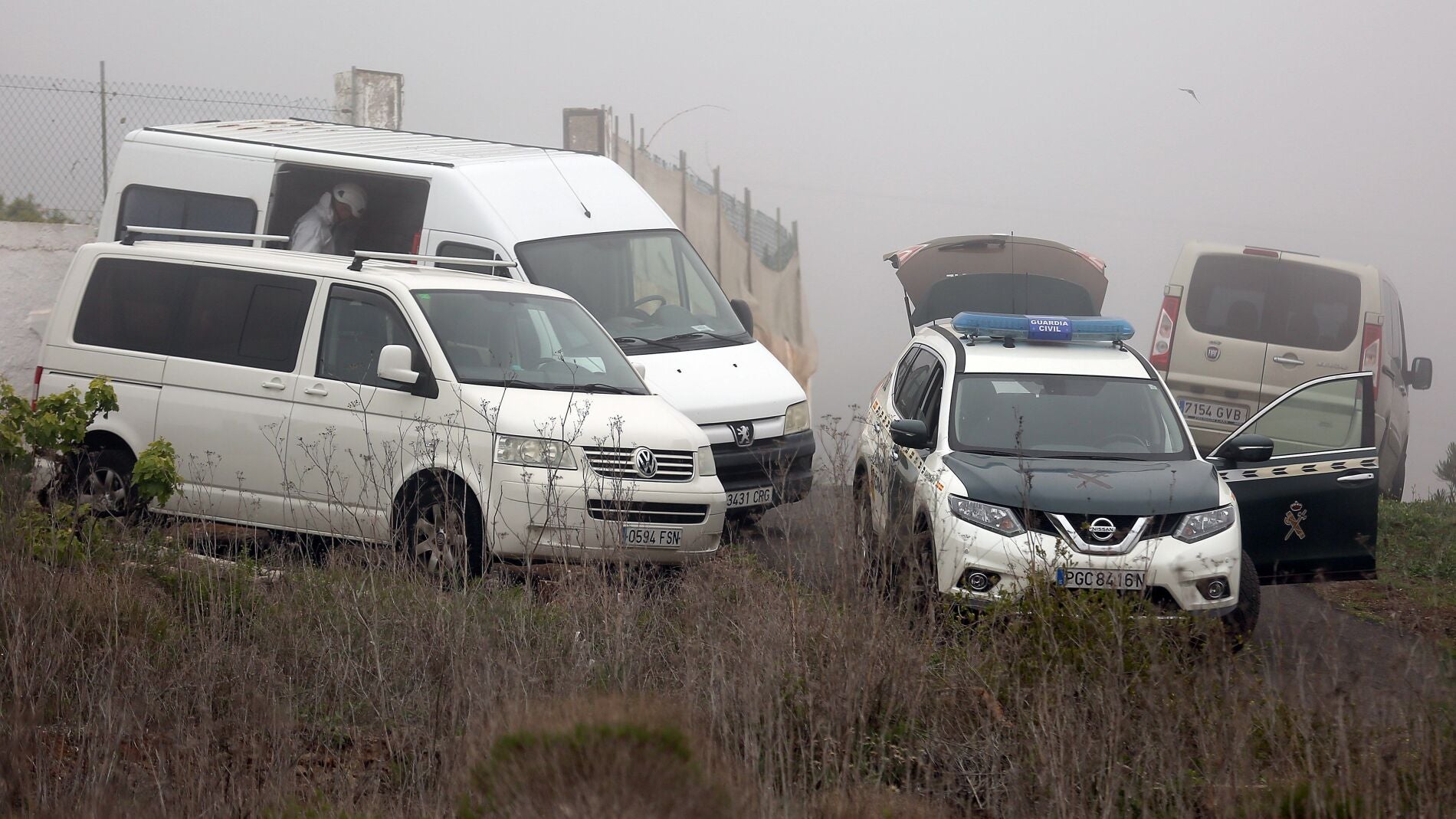 La zona alta de Adeje (Tenerife).