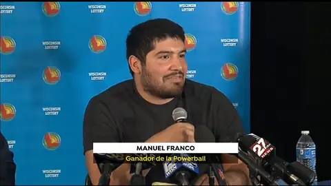 Un joven gana 690 millones de euros en la lotería en Estados Unidos Un joven gana 690 millones de euros en la lotería en Estados Unidos