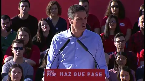 MITIN PEDRO SANCHEZ MITIN PEDRO SANCHEZ