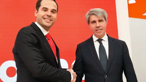 El expresidente de la Comunidad de Madrid Angel Garrido, acompañado por candidato de Ciudadanos (Cs) a la Comunidad de Madrid, Ignacio AguadoEl expresidente de la Comunidad de Madrid Angel Garrido (d), acompañado por candidato de Ciudadanos (Cs) a la Comunidad de Madrid, Ignacio Aguado El expresidente de la Comunidad de Madrid Angel Garrido, acompañado por candidato de Ciudadanos (Cs) a la Comunidad de Madrid, Ignacio Aguado