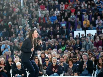 La número dos de Unidas Podemos al Congreso por Madrid, Irene Montero La número dos de Unidas Podemos al Congreso por Madrid, Irene Montero