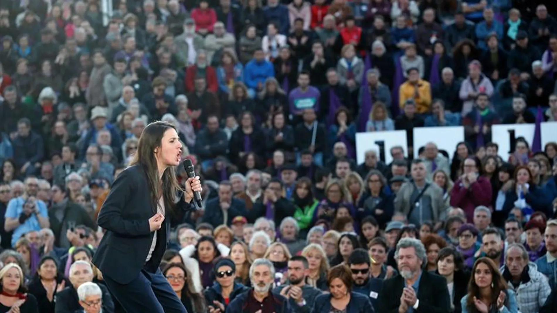 La número dos de Unidas Podemos al Congreso por Madrid, Irene Montero La número dos de Unidas Podemos al Congreso por Madrid, Irene Montero