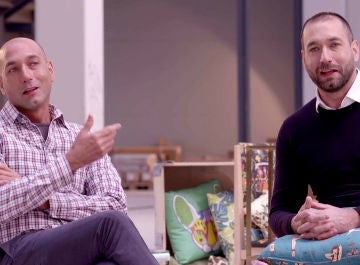 Iván y Albert Gálvez, dos gemelos iguales pero muy diferentes en 'Masters de la reforma' Iván y Albert Gálvez, dos gemelos iguales pero muy diferentes en 'Masters de la reforma'