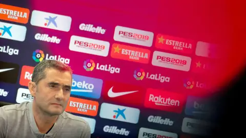 Ernesto Valverde en rueda de prensa Ernesto Valverde en rueda de prensa