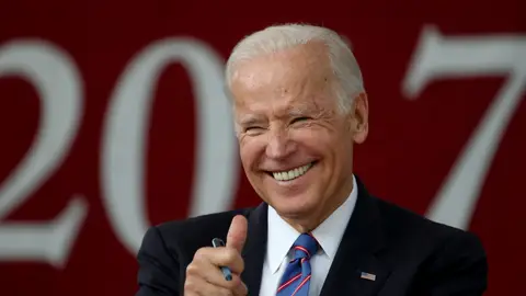 El exvicepresidente de Estados Unidos Joe Biden El exvicepresidente de Estados Unidos Joe Biden