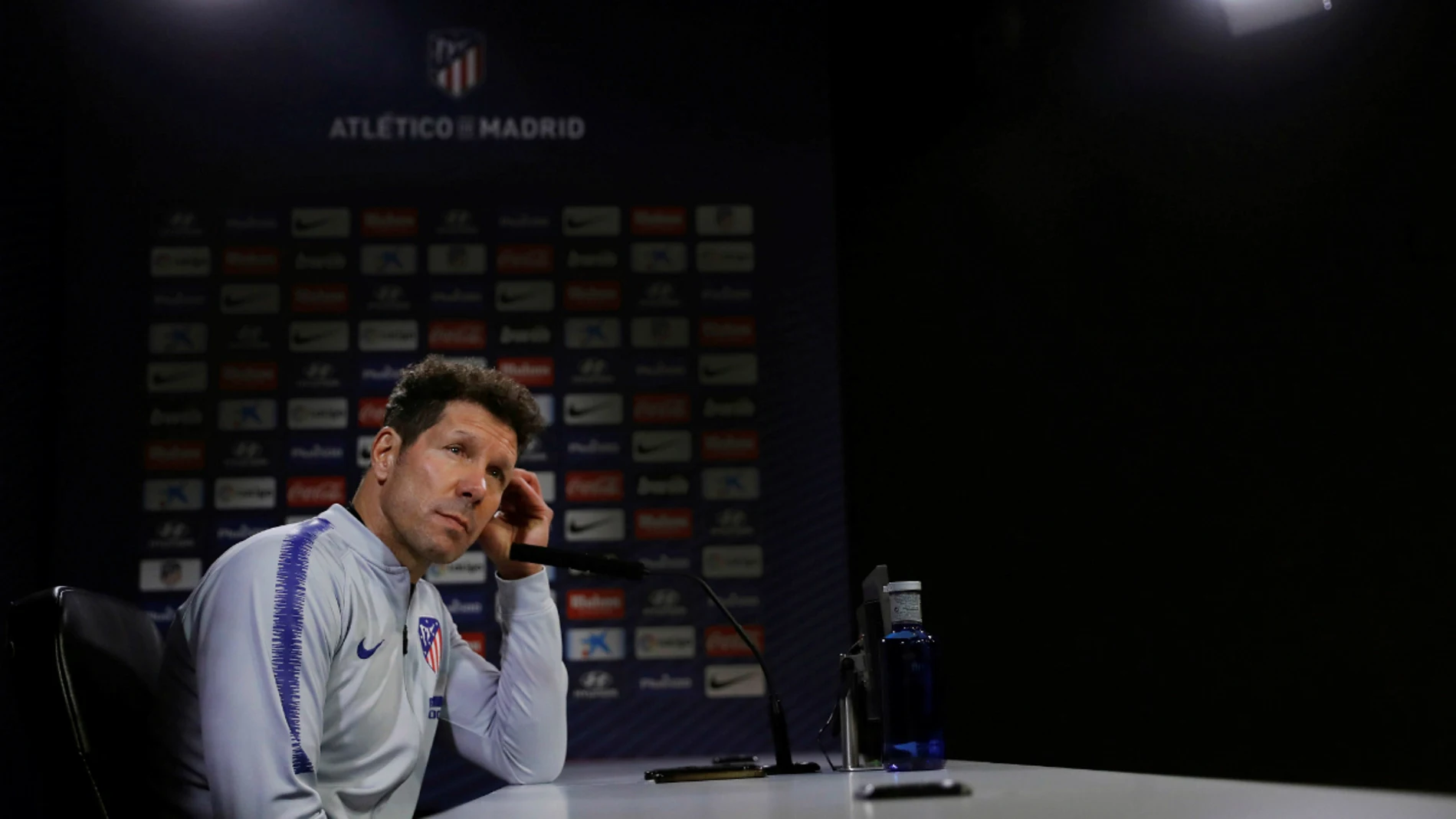 Diego SImeone, en rueda de prensa Diego SImeone, en rueda de prensa