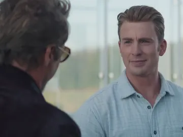 Capitán América y Iron Man en 'Vengadores: Endgame' Capitán América y Iron Man en 'Vengadores: Endgame'