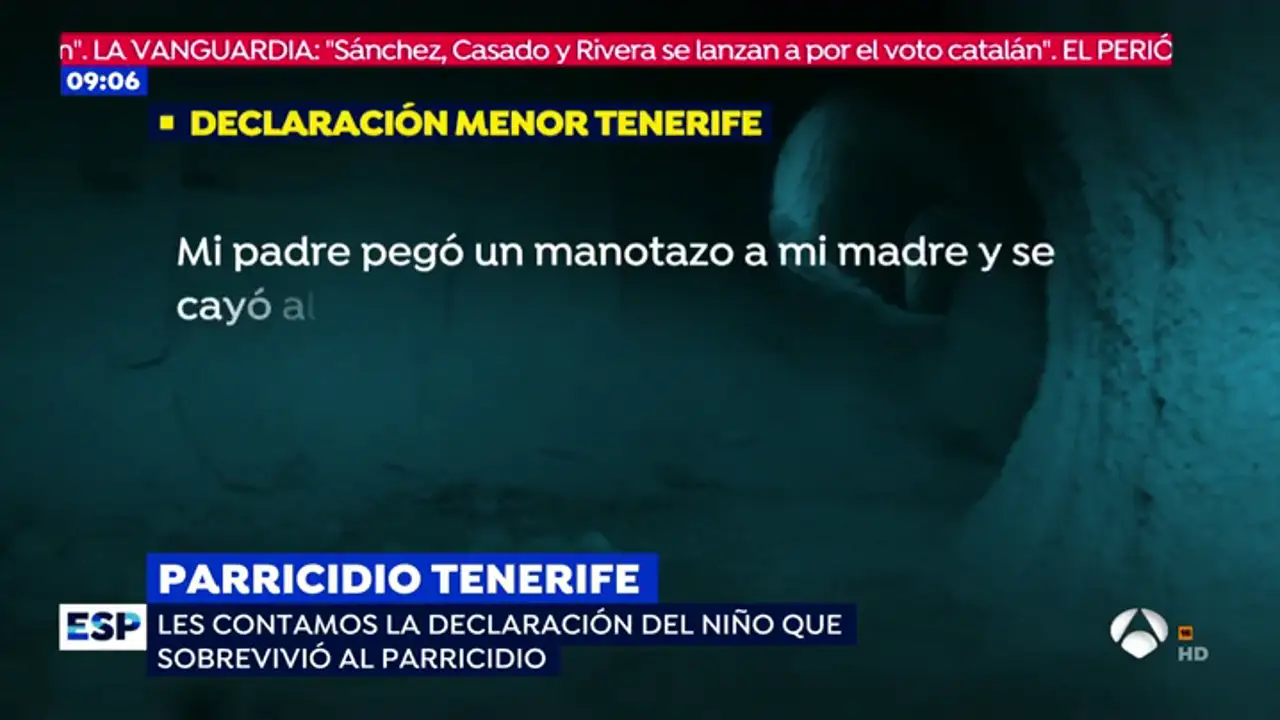 Así mató Thomas a su mujer y a uno de sus hijos en Tenerife: "Mi padre pegó a mi madre y le dio una patada a mi hermano"
