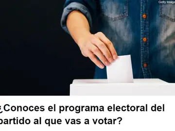 Test medidas electorales Test medidas electorales