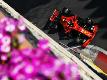 Charles Leclerc, en Bakú Charles Leclerc, en Bakú