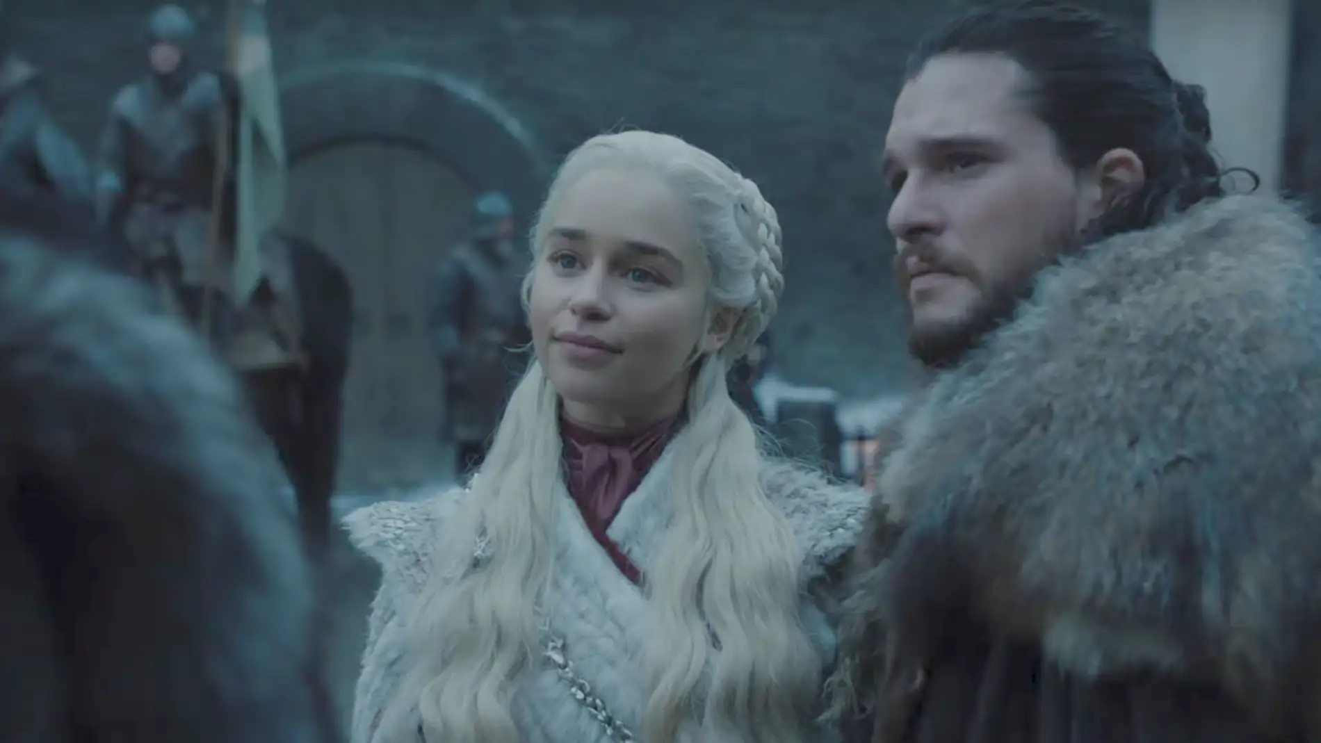 Daenerys y Jon en la última temporada de 'Juego de Tronos'