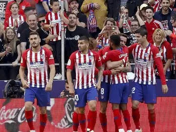laSexta Deportes (27-04-19) El Atlético obliga al Barcelona a ganar tras lograr la victoria ante el Valladolid laSexta Deportes (27-04-19) El Atlético obliga al Barcelona a ganar tras lograr la victoria ante el Valladolid