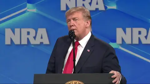 Trump anuncia que no ratificará el tratado internacional sobre venta de armas Trump anuncia que no ratificará el tratado internacional sobre venta de armas