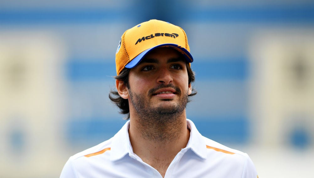 Carlos Sainz, en Bakú