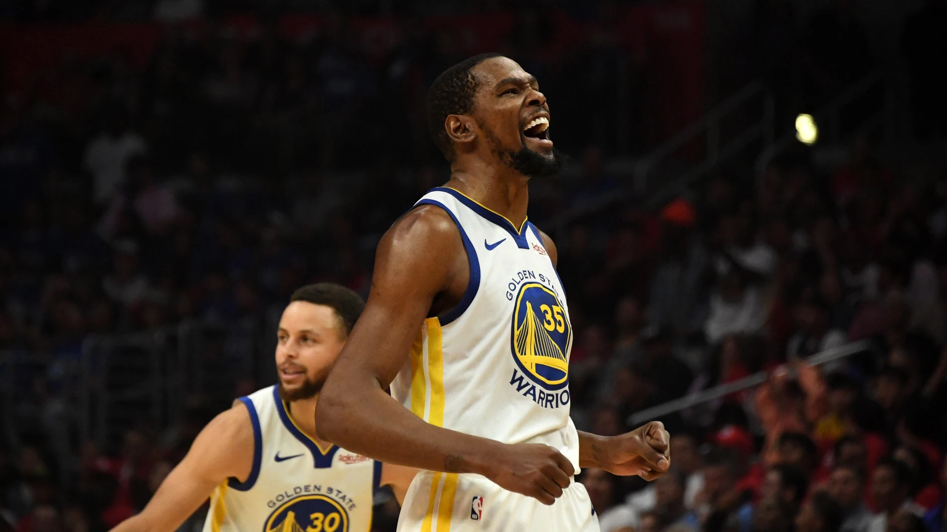 Kevin Durant, en el partido contra los Clippers Kevin Durant, en el partido contra los Clippers