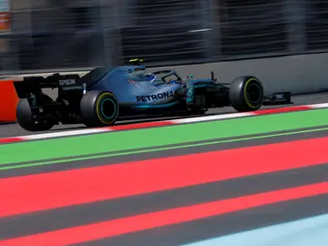 Bottas, en Bakú Bottas, en Bakú