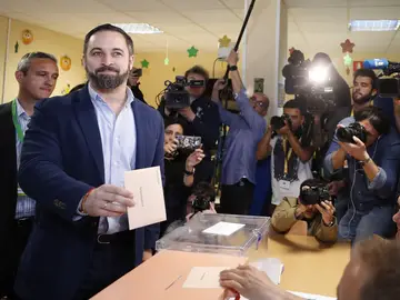 Santiago Abascal, líder de Vox Santiago Abascal, líder de Vox