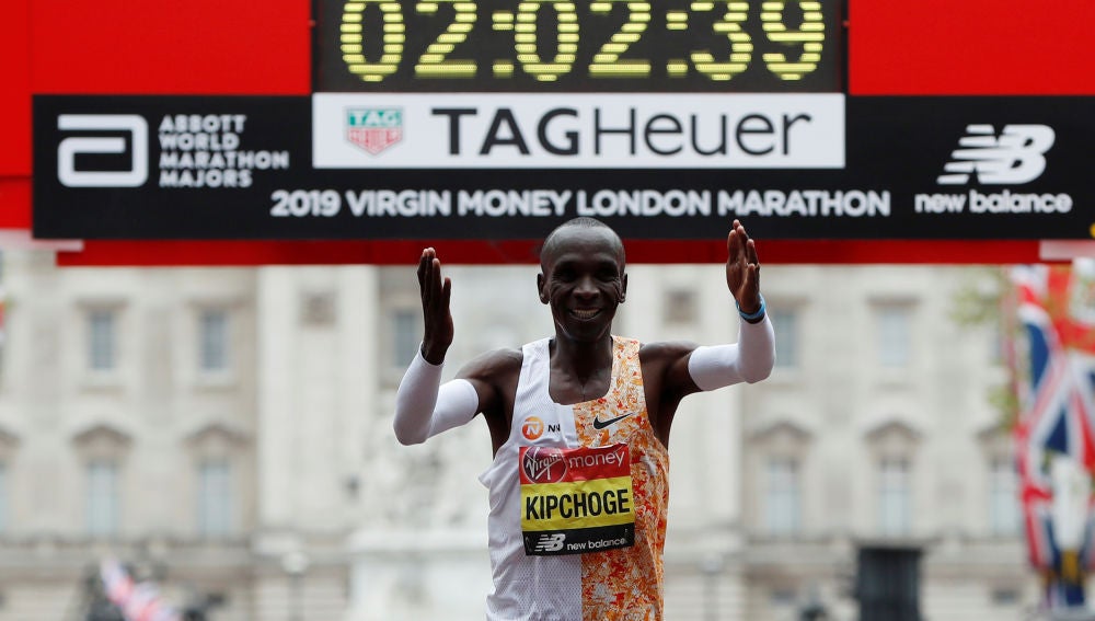 Eliud Kipchoge en Londres