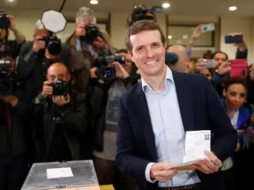El líder del PP, Pablo Casado. El líder del PP, Pablo Casado.