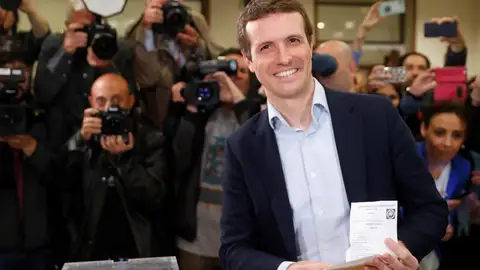 El líder del PP, Pablo Casado. El líder del PP, Pablo Casado.