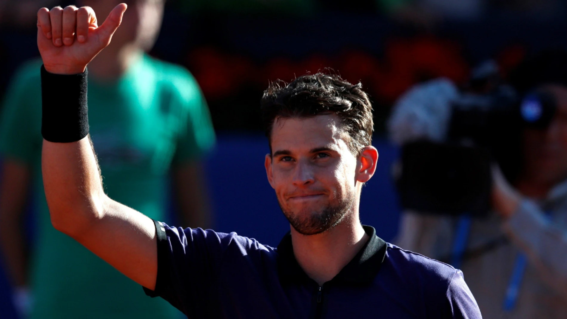 Dominic Thiem, de celebración Dominic Thiem, de celebración