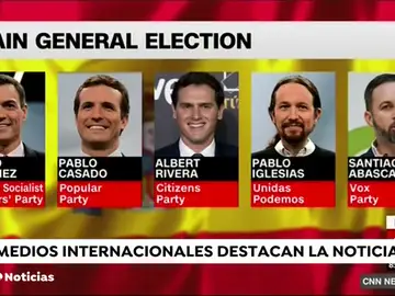 La prensa internacional, pendiente de las elecciones del 28A La prensa internacional, pendiente de las elecciones del 28A