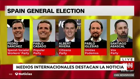 La prensa internacional, pendiente de las elecciones del 28A La prensa internacional, pendiente de las elecciones del 28A