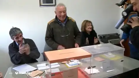 El pueblo más rápido en votar El pueblo más rápido en votar