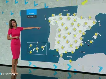 El lunes, probables lluvias en Cataluña y nubosidad de evolución en el interior El lunes, probables lluvias en Cataluña y nubosidad de evolución en el interior